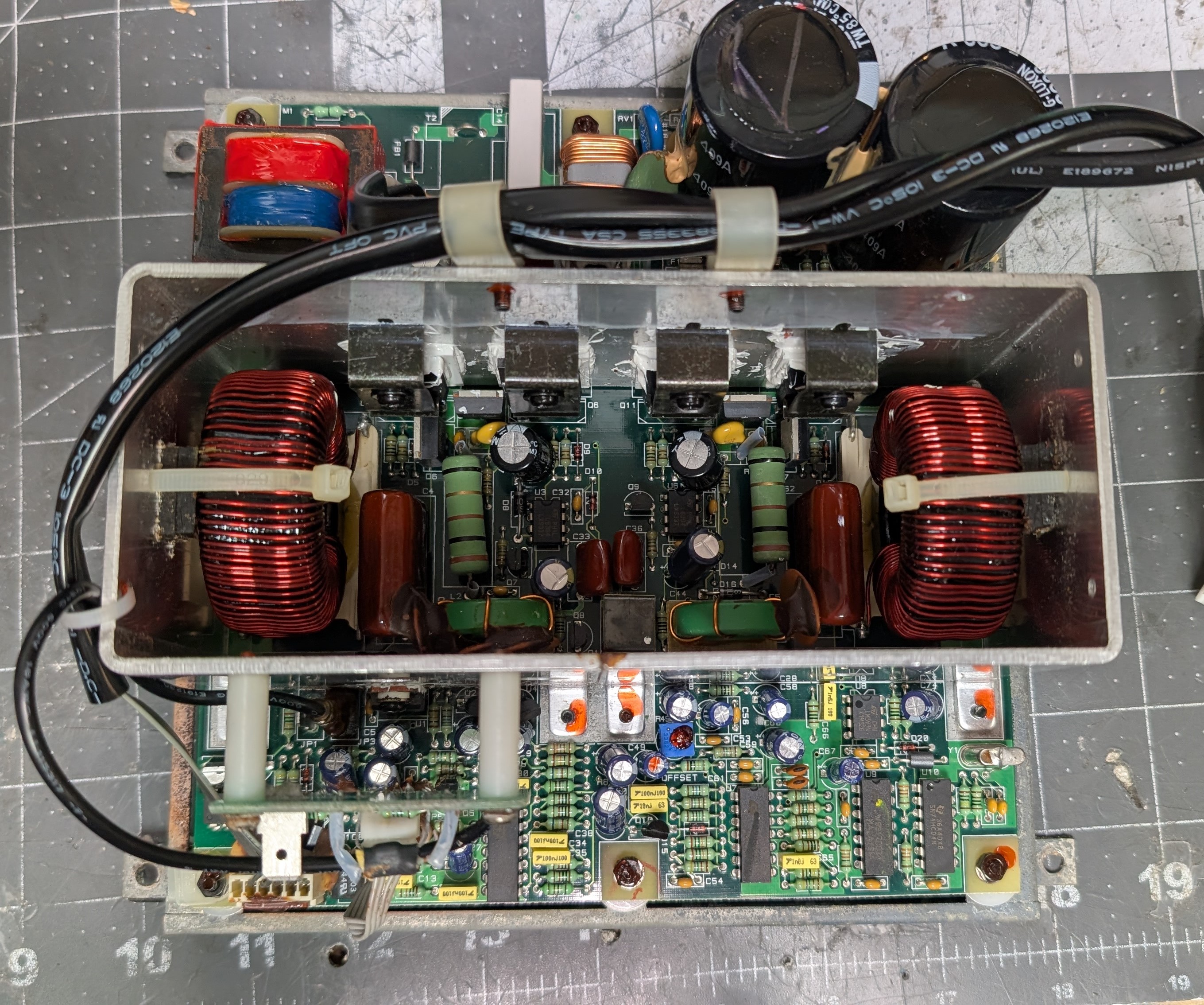 Photo of the Amp Board