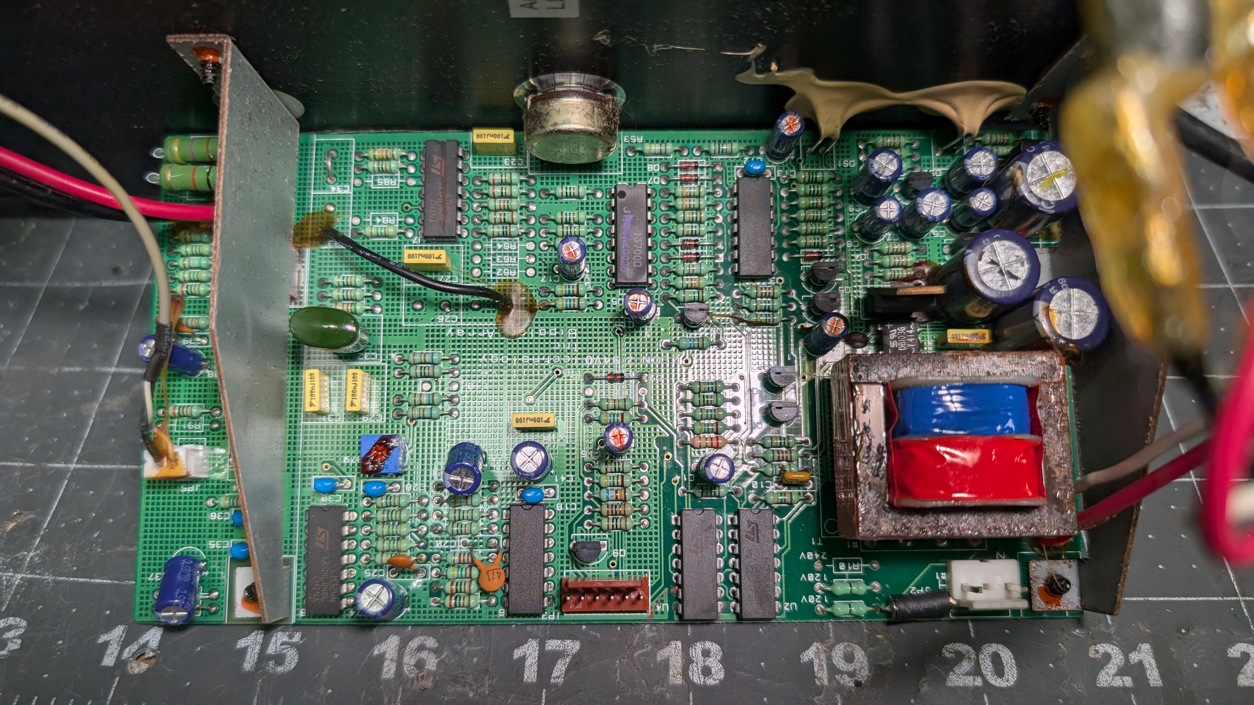 Photo of the Input Board