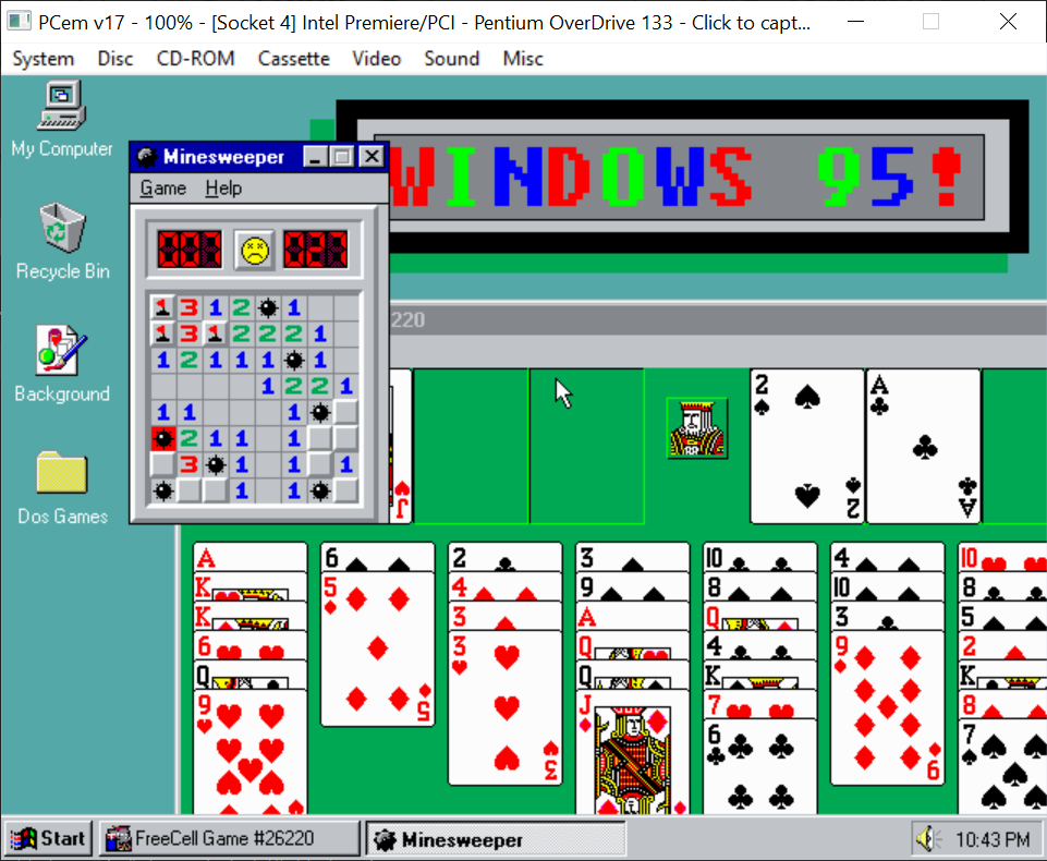 Windows 95 Screenshot